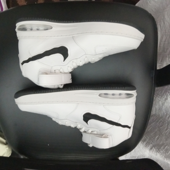 [FB1374-101] Mens Nike Air Force 1 MID EVO 'WHITE BLACK' - Picture 3 of 6